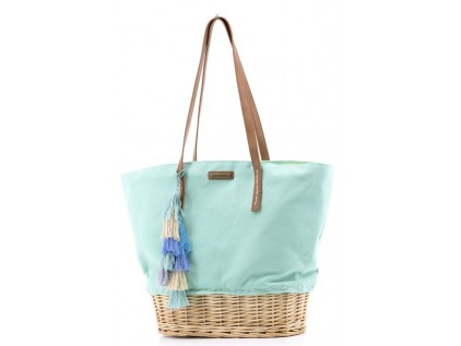 BOLSA CON BASE DE JUNCO NAOMI
